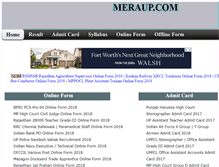 Tablet Screenshot of meraup.com